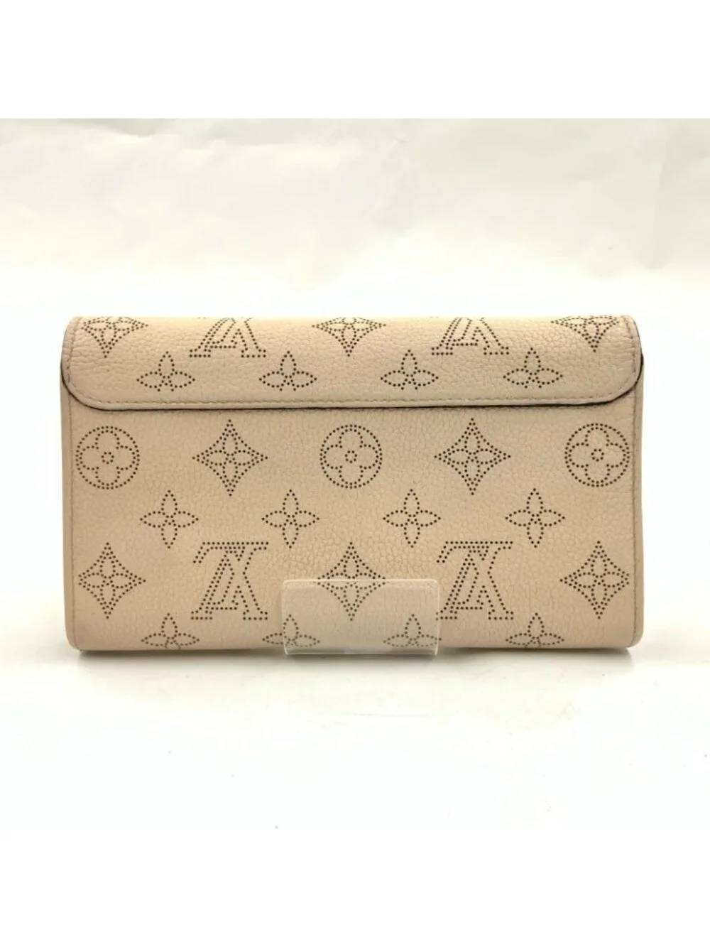 Louis Vuitton Mahina Portefeuille Iris Bifold Wallet Ivory